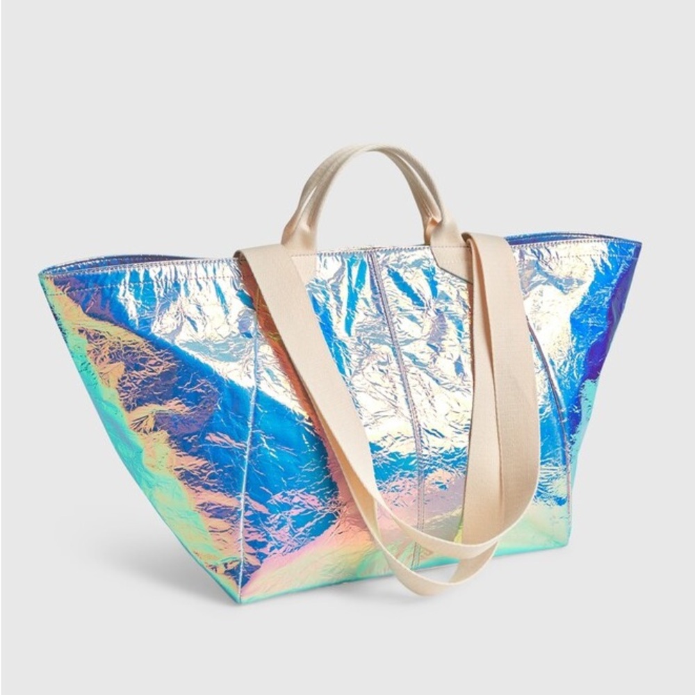 ISO GAP Metallic Rainbow Tote